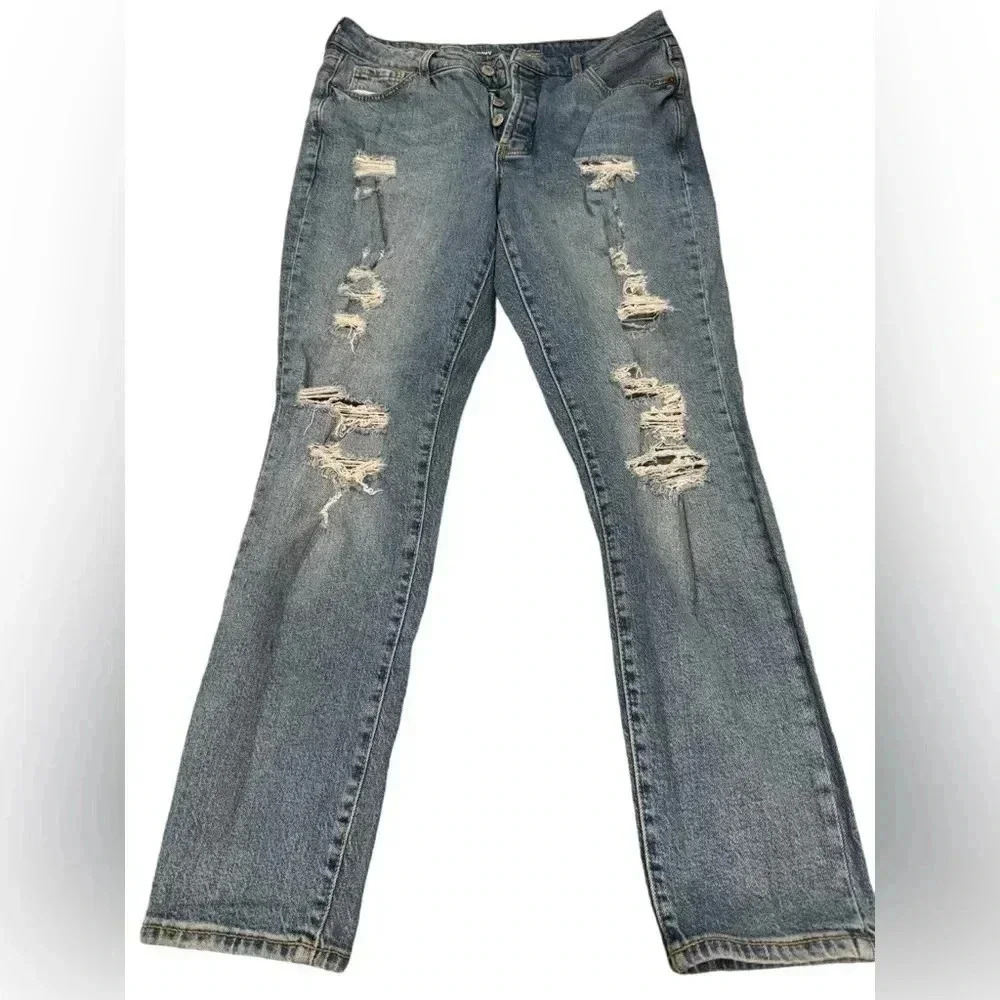 Old Navy Pop Icon Extra High Rise Jeans - 6P